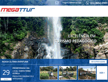 Tablet Screenshot of megattur.com.br